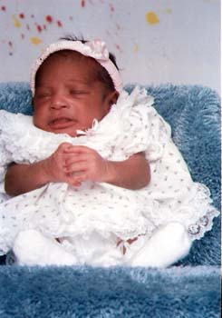 Dorreen Joann Durrett (daughter Claudia newborn)