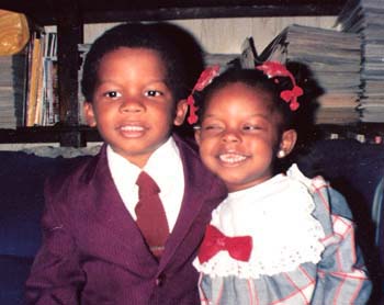 Jack Wheaton III (with sister Clarencia young children)